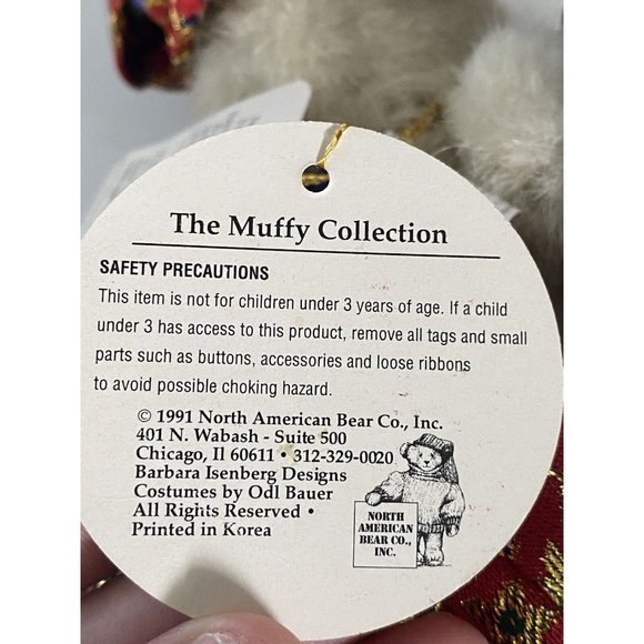 Hoppy VanderHare Genie Alladin Fortune Teller Plush Bunny Dressed 8" Muffy NWT - Picture 6 of 16
